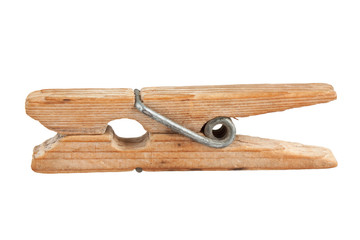 wooden clothespin