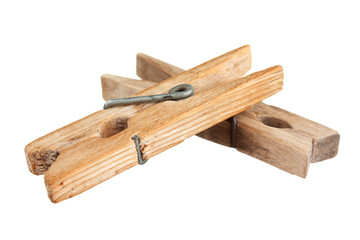 wooden clothespin