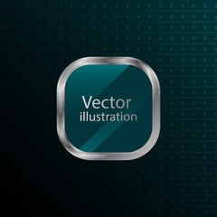 Logo your sample text here eps10 vector