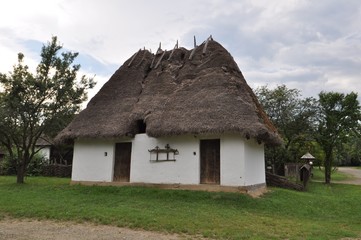 Fototapeta na wymiar Traditional Hungarian Village - Szentendre Folk Museum
