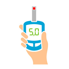Blood sugar tester icon