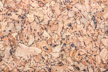 Brown cork board background.