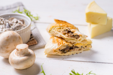 grilled stuffed pita