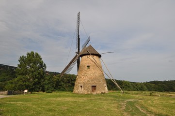 Wooden windmilll