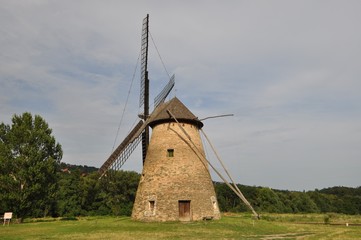 Wooden windmilll