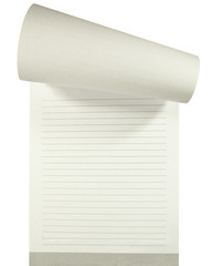 sketchpad with turning the page