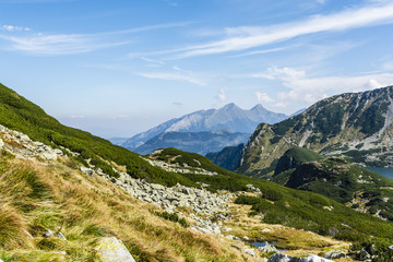 Autumn Tatra panorama.