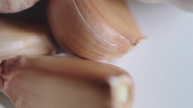 Clove of garlic at the kitchen