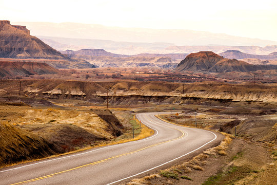 road to escalante - united states of america