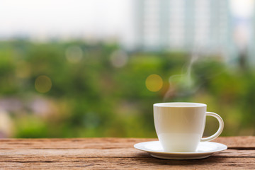 Relax with coffee