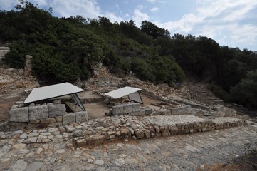 Ruins of Stagira, the birthplace of Aristotle