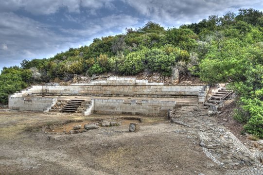 Ruins of Stagira, the birthplace of Aristotle