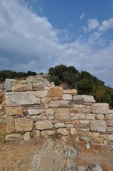 Ruins of Stagira, the birthplace of Aristotle
