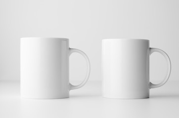 Fototapeta premium Mug Mock-Up - Two Mugs
