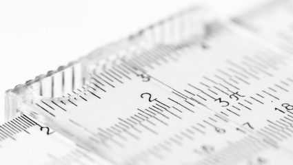 Vernier scale logarithmic ruler