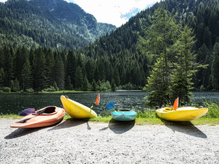 Kayak nelle alpi