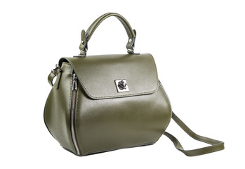stylish ladies handbag, leather