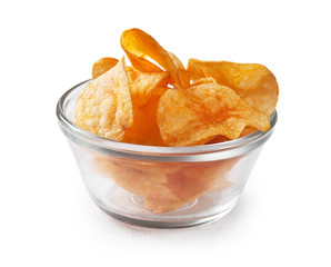 Crispy potato chips