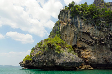 Loh samah bay at phi island, krabi Thailand.
