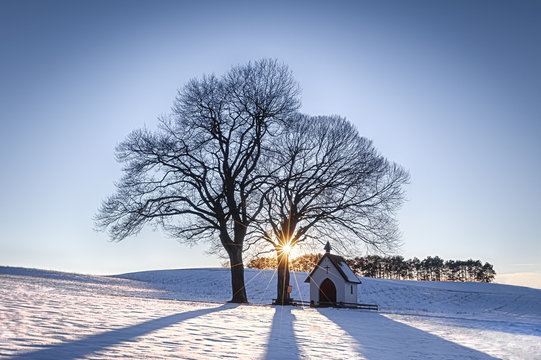 Kapelle im Winter