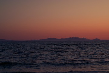 Tramonto su Isola Elba