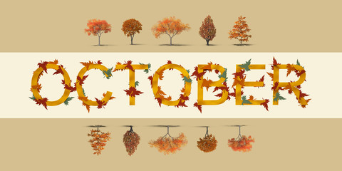 October wallpaper autumn