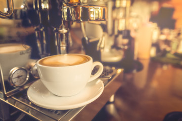 coffee machine making