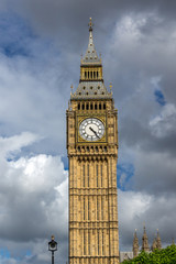 Fototapeta na wymiar Amazing view of Big Ben, London, England, United Kingdom