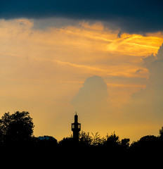 Minaret at Sunset