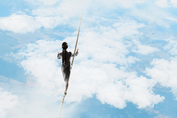 Obraz premium Go it blind . Mixed media