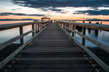 Fototapeta premium Davis Bay, Pier 17
