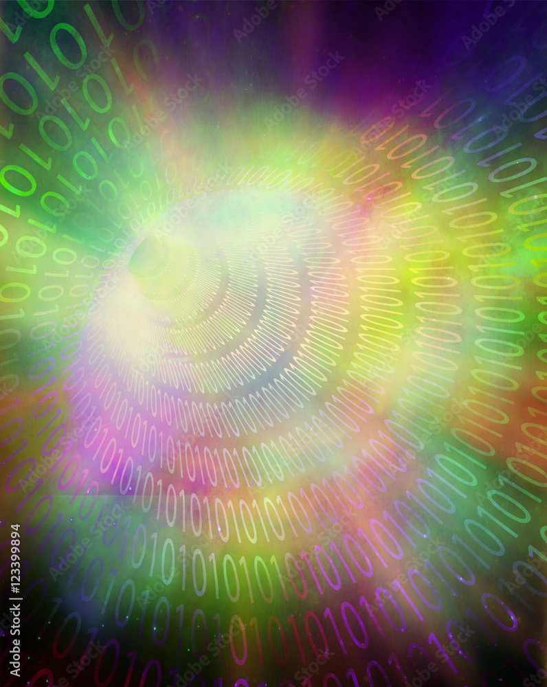 Poster binary tunnel