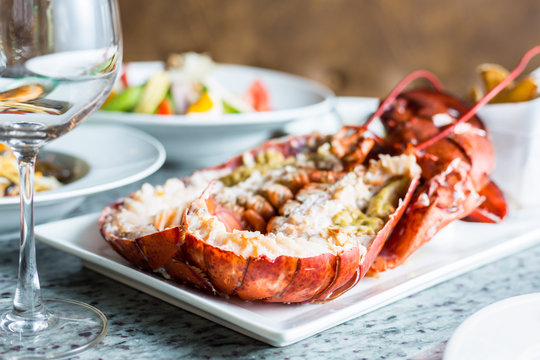 Dinner with Lobster