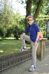 Fototapeta premium Boy with mother