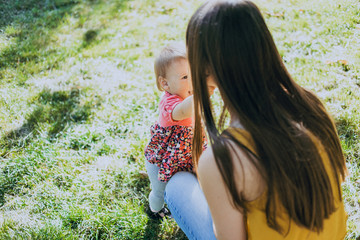 mom and daughter