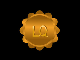 Naklejka premium LQ Initial Logo for your startup venture