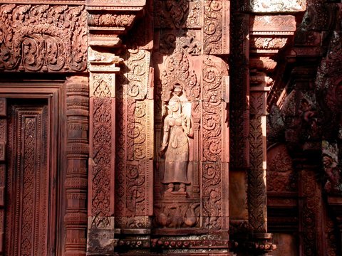 Sunset at Banteay Srei