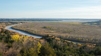 Obraz premium Mouth of the White River