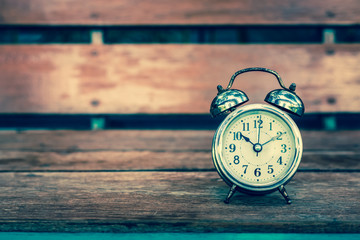 Still life with alarm clock