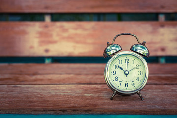 Still life with alarm clock