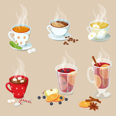 Hot drinks set