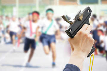 Fototapeta premium 運動会イメージ