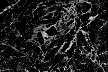 black and white marble for pattern and background