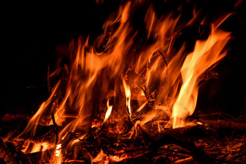 fire flame bonfire spurts