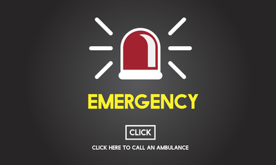 Emergency Service Ambulance Hospital Care Concept