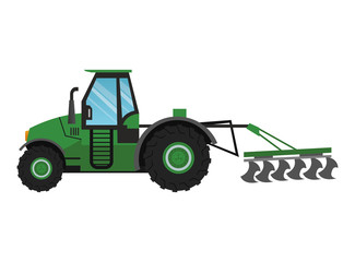 Truck machine icon. Farm lifestyle agriculture harvest and rural theme. Colorful and isolated design. Vector illustration
