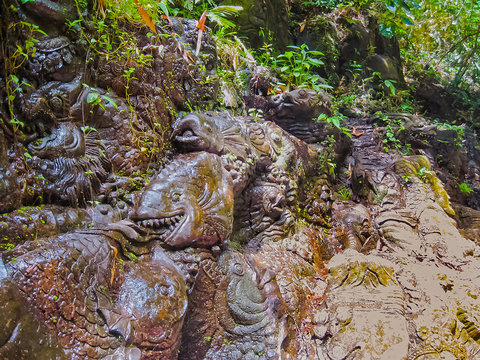Rafting on mountain river
