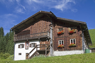 Altes Bauernhaus in Tirol