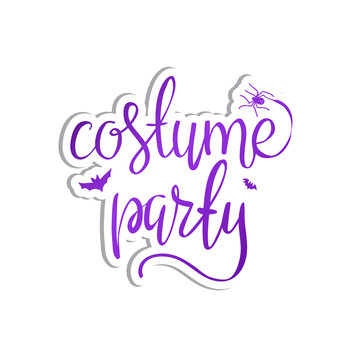 Costume party background