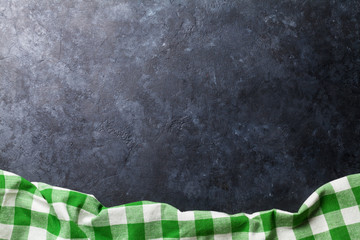 Kitchen table with towel